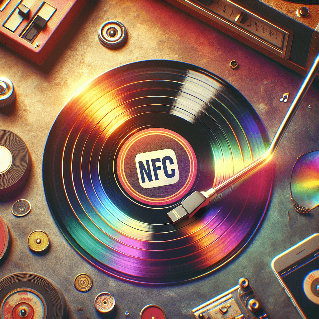 Bridging Analog and Digital: NFC Tags on Vinyl Records